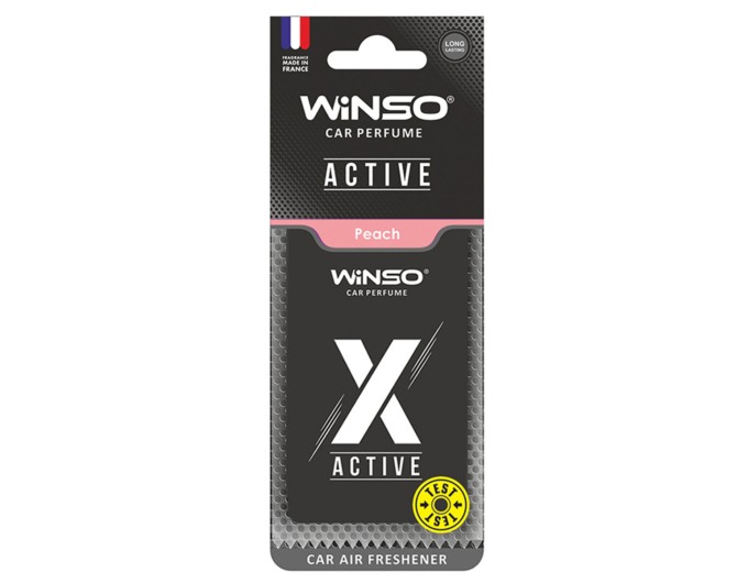 Освежитель воздуха Winso X Active целлюлозный ароматизатор Peach, цена: 37 грн.