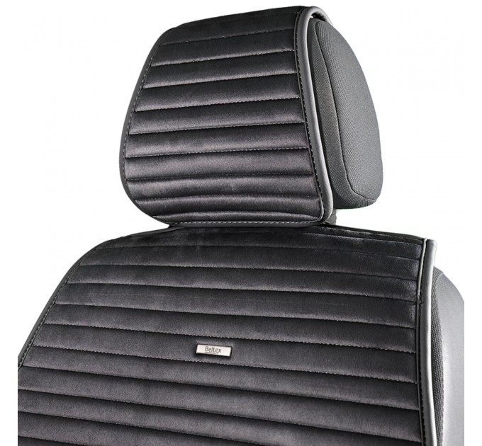 Комплект преміум накидок для сидінь BELTEX Barcelona, black, ціна: 4 744 грн.