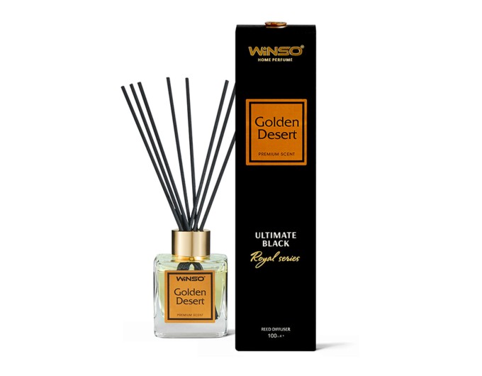 Аромадифузор с палочками Winso Ultimate Black - Golden Desert 100мл, цена: 353 грн.