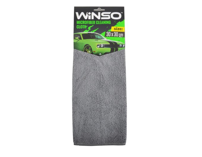 Тряпка из микрофибры Winso, 30x30см, серая, цена: 24 грн.