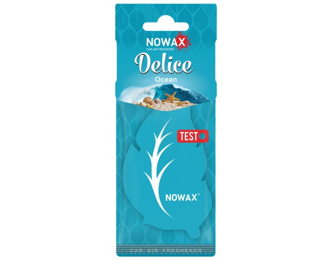 Ароматизатор повітря целюлозний Nowax серія Delice - Ocean, ціна: 29 грн.