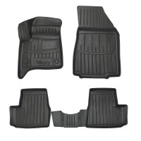Citroen C3 IV (hybrid) (2024-...) комплект 3D килимків з 4 штук (Stingray)