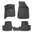 Citroen C3 IV (hybrid) (2024-...) комплект 3D килимків з 4 штук (Stingray)