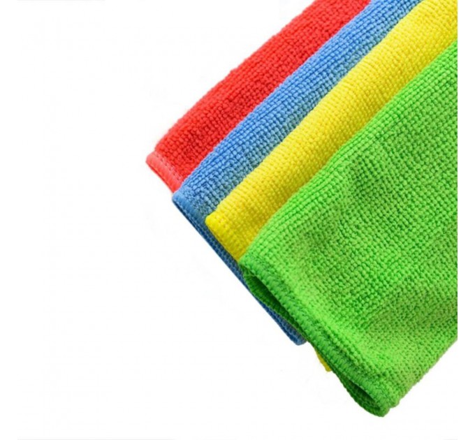 Набор салфеток из микрофибры по уходу за автомобилем трикотажный K2 Microfiber Cloths Set 30x35см 4шт, цена: 109 грн.