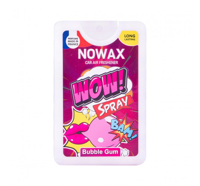 Ароматизатор повітря з розпилювачем Nowax Wow Spray 18мл Bubble Gum, ціна: 68 грн.