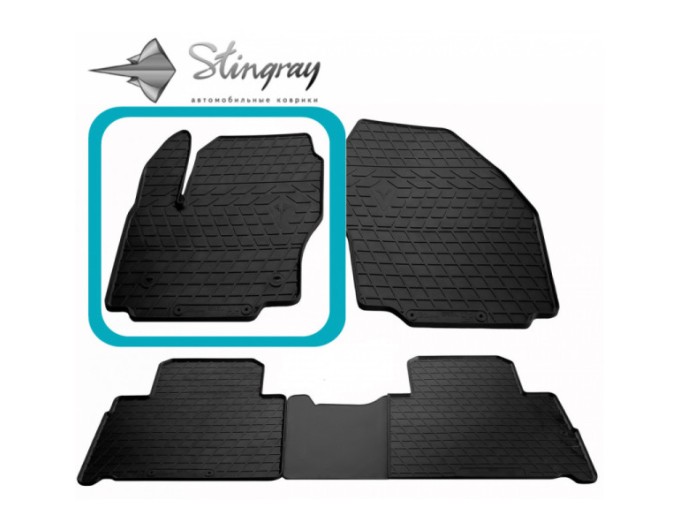 Ford S-Max (2006-2014) коврик передний левый (Stingray), цена: 801 грн.
