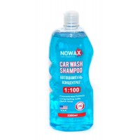 Автошампунь Nowax Car Wash Shampoo концентрат 1:100, 1л