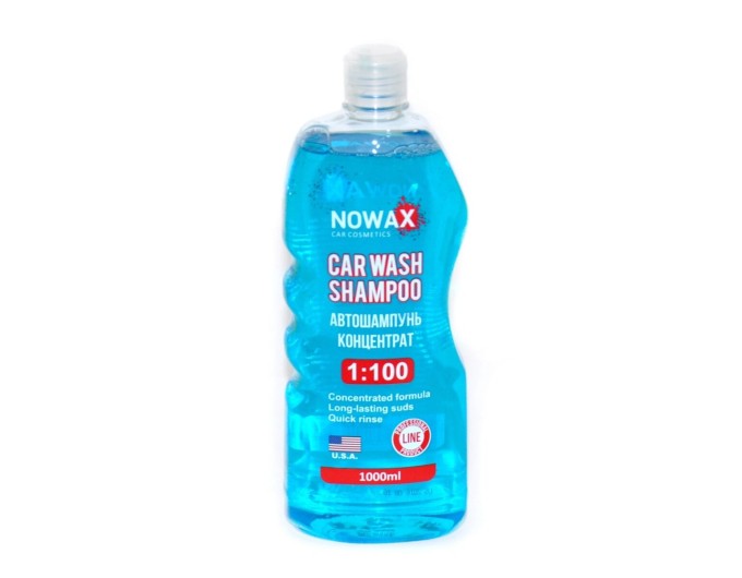 Автошампунь Nowax Car Wash Shampoo концентрат 1:100, 1л, цена: 138 грн.