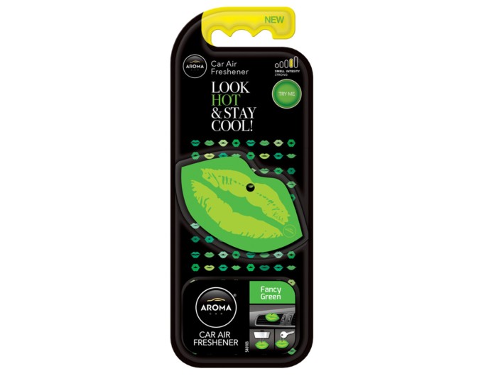 Ароматизатор Aroma Car Lips Fancy Green сухой, цена: 90 грн.