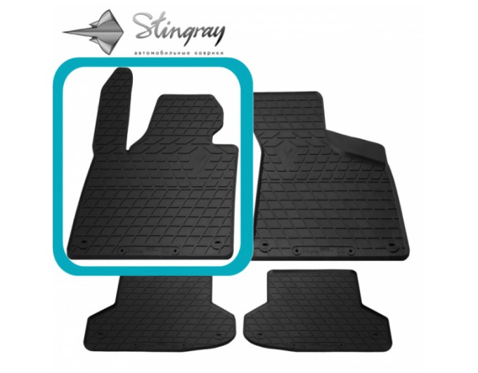 Audi A3 (8P) (2003-2012) коврик передний левый (Stingray), цена: 859 грн.