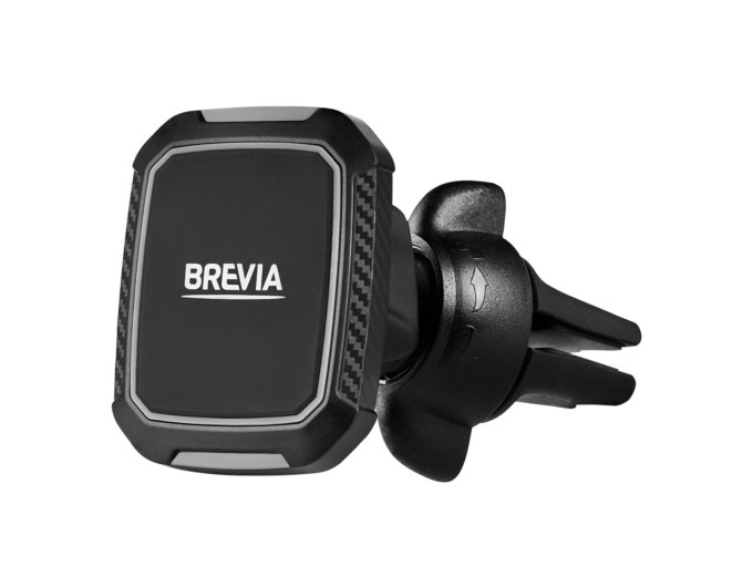 Держатель телефона автомобильный Brevia AirClip MagSlim на дефлектор, 6 магнитов, цена: 329 грн.