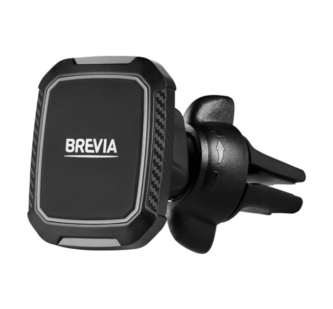 Держатель телефона автомобильный Brevia AirClip MagSlim на дефлектор, 6 магнитов, цена: 329 грн.