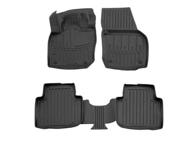Skoda Kodiaq (2024-...) комплект 3D ковриков с 4 штук (Stingray), цена: 1 870 грн.