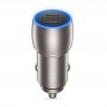 Автомобильное зарядное устройство XO CC51 PD40W Metal Intelligent Dual + Lightning кабель, цена: 309 грн.