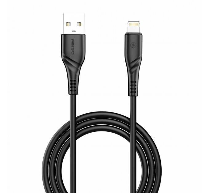 Кабель Winso Pro USB to Lightning PVC 2м черный, цена: 81 грн.