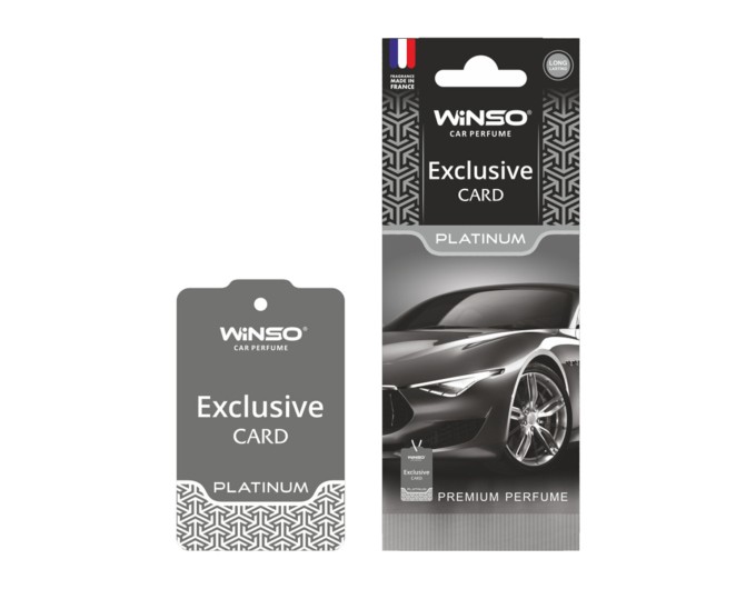 Ароматизатор Winso Card Exclusive Platinum сухой, цена: 51 грн.