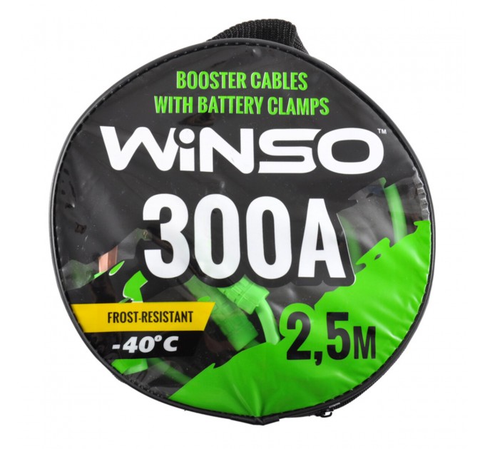 Провода-прикурювачі Winso 300А, 2,5м 138310, ціна: 339 грн.