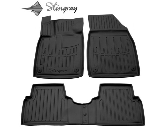 Volkswagen ID.3 (2020-...) комплект 3D ковриков с 4 штук (Stingray), цена: 1 870 грн.