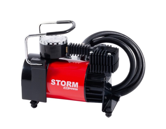 Компресор автомобільний Storm Big Power Autostop 10Атм 37л/хв 170Вт, ціна: 1 232 грн.