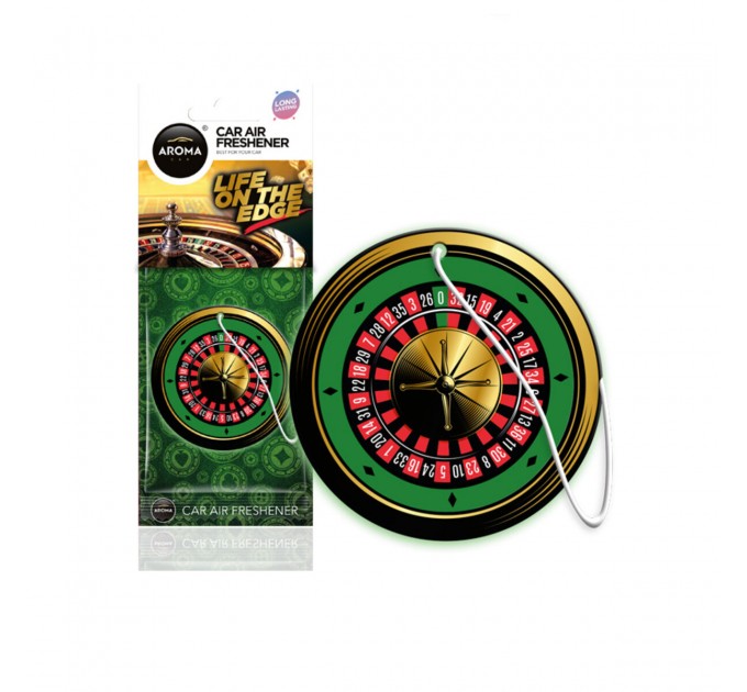 Ароматизатор Aroma Car Life On The Edge Roulette сухий, ціна: 55 грн.