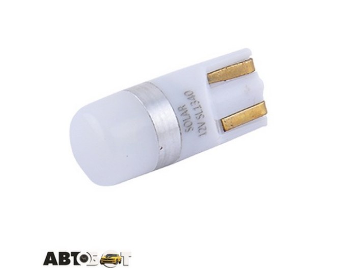 LED лампа SOLAR T10 W2.1x9.5d 12V 1SMD 3030 CANBUS white SL1340 (2 шт.), ціна: 78 грн.