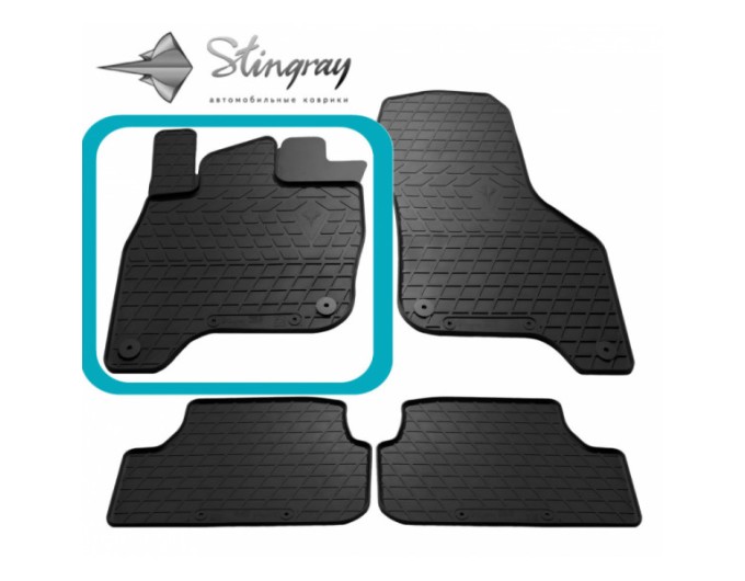 Volkswagen e-Golf (2014-2020) килимок передній лівий (Stingray), ціна: 789 грн.