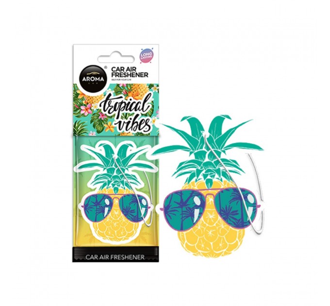 Ароматизатор Aroma Car Cellulose Fruits - Pineapple Mohito сухой, цена: 57 грн.
