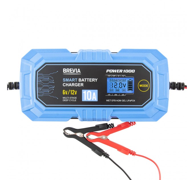Зарядное устройство АКБ Brevia Power1000 6V/12V 10A, цена: 2 225 грн.
