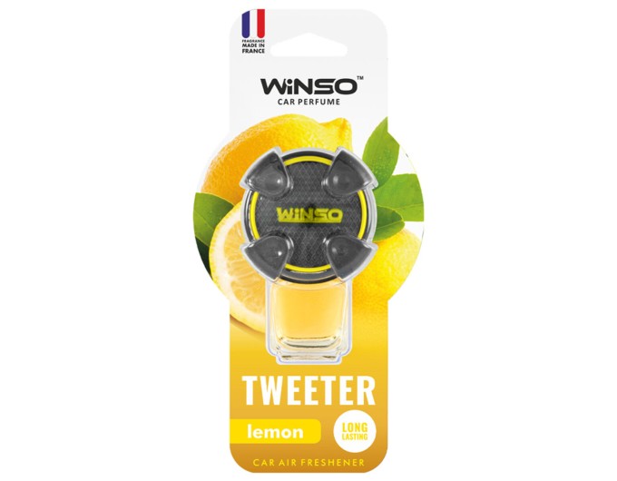 Ароматизатор Winso Tweeter Lemon жидкий 8мл, цена: 129 грн.