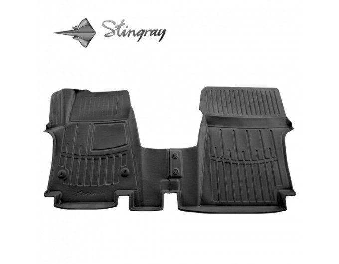 Hyundai Staria (2021-...) (9 seats) (1 line) комплект 3D ковриков с 2 штук (Stingray), цена: 1 650 грн.