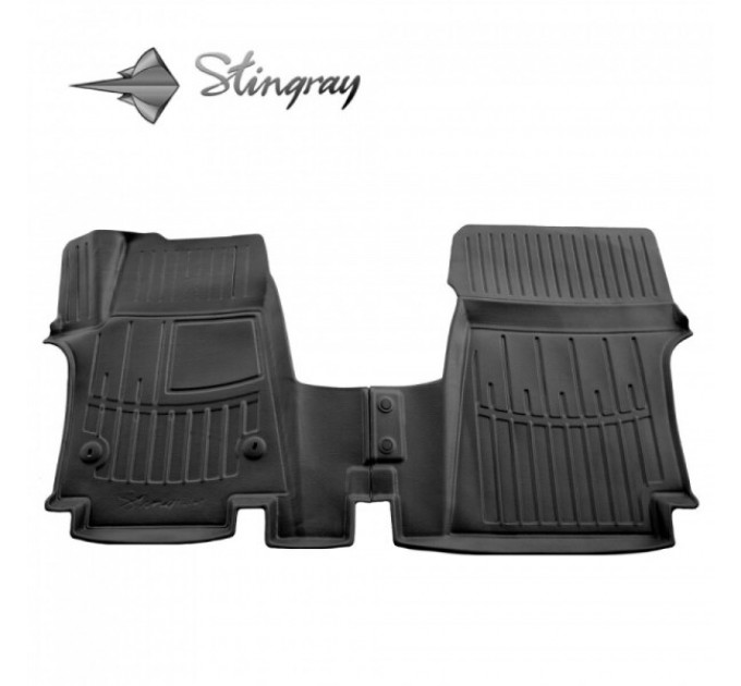 Hyundai Staria (2021-...) (9 seats) (1 line) комплект 3D килимків з 2 штук (Stingray), ціна: 1 100 грн.