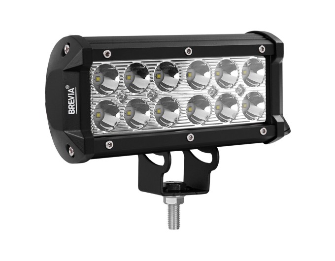 Фара светодиодная Brevia Cree Spot 10-30V, 36W (12x3W), 3000Lm, 1шт, цена: 661 грн.