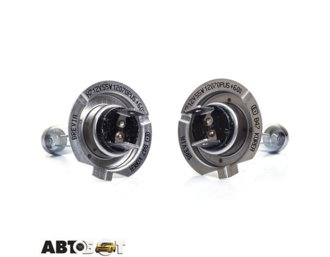 Галогенная лампа BREVIA Power Ultra +60% H7 12070PUS (2 шт.), цена: 699 грн.