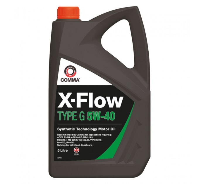 Моторне масло Comma X-Flow Type G 5W-40 5л, ціна: 2 010 грн.