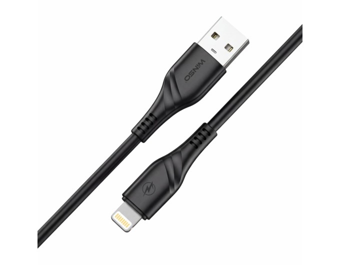 Кабель Winso Pro USB to Lightning PVC 1м чорний, ціна: 53 грн.