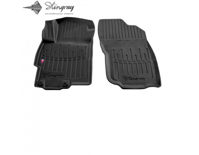 Mitsubishi Lancer X (2007-2015) комплект 3D ковриков с 2 штук (Stingray), цена: 1 137 грн.