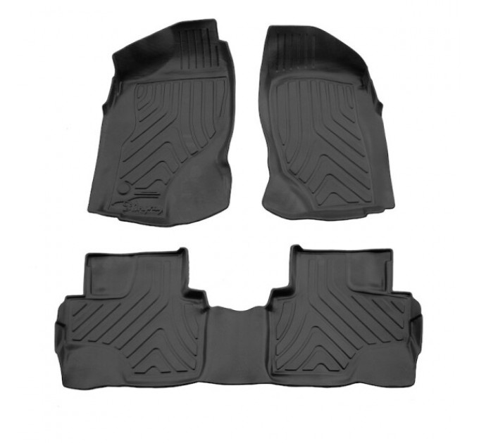 Nissan Terrano II (R20) (1993-2005) (5 doors) комплект 3D ковриков с 3 штук (Stingray), цена: 1 700 грн.