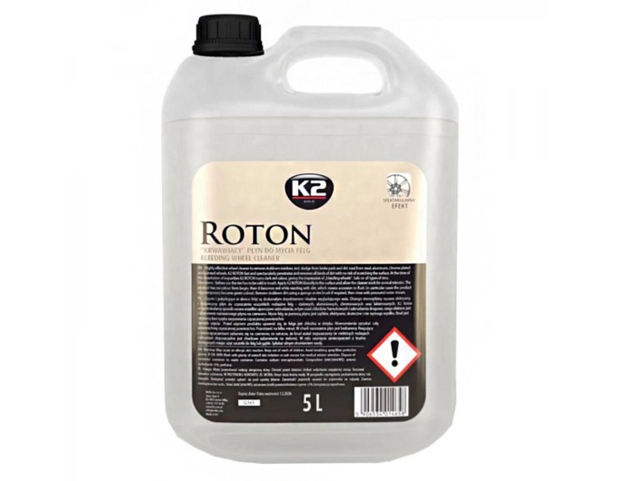 Очиститель дисков и колпаков K2 Roton Bleeding Wheel Cleaner 5л, цена: 895 грн.