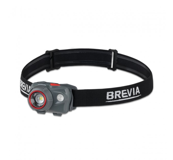 Фонарь налобный Brevia 580Lm, Focus Control, 3xAAA, IP64 белый/красный, цена: 1 499 грн.