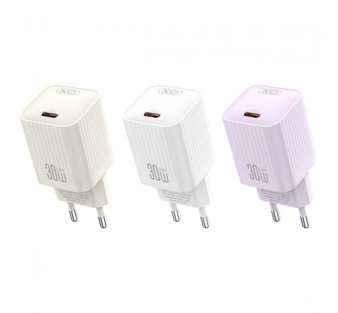Сетевое зарядное устройство XO L148 PD30W USB-C белый, цена: 269 грн.