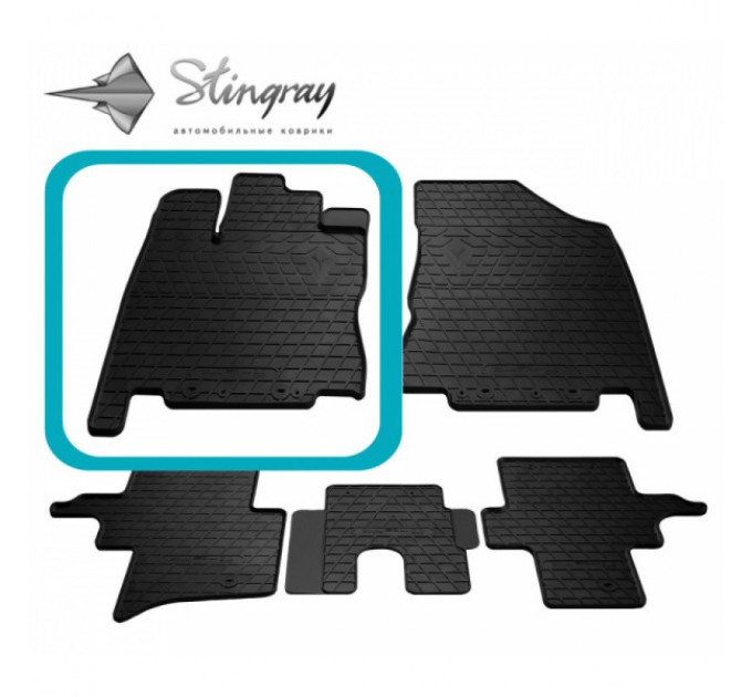 Infiniti JX/QX60 (2012-2020) килимок передній лівий (Stingray), ціна: 931 грн.