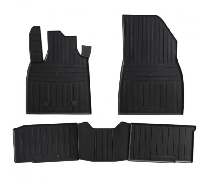 Dacia Duster (2WD) (2024-...) комплект гумових килимків з 4 штук (Stingray), ціна: 2 060 грн.