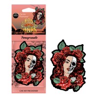 Ароматизатор Aroma Car Cellulose Dia De Los Muertos - Pomegranate сухой