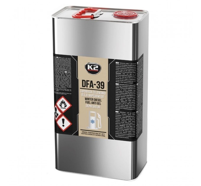 Антигель для дизельного палива K2 Turbo DFA-39 Diesel 5л, ціна: 2 812 грн.
