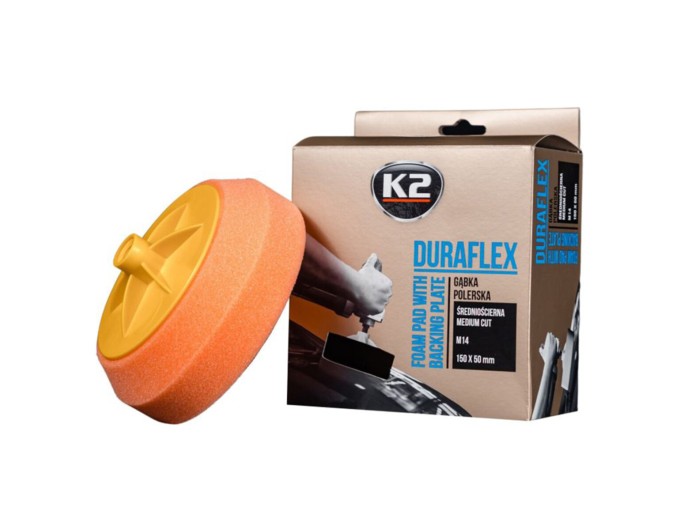 Губка полировальная K2 Duraflex средняя 150х50мм, цена: 477 грн.
