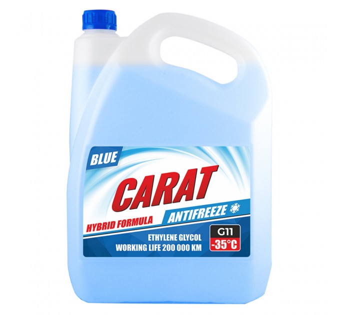 Антифриз Carat Blue G11 синій готовий 4,3кг, ціна: 394 грн.