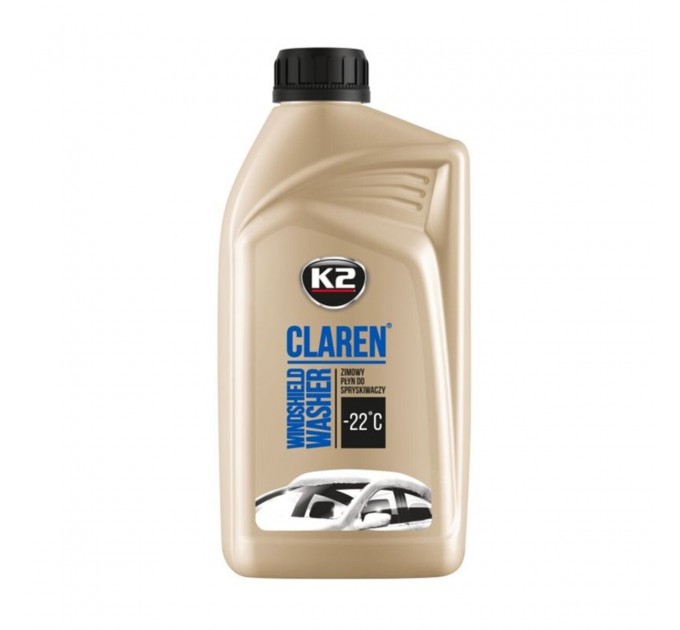 Омивач скла K2 Claren Windshield Washer -22°С зимовий Нейтральний готовий 1л, ціна: 107 грн.