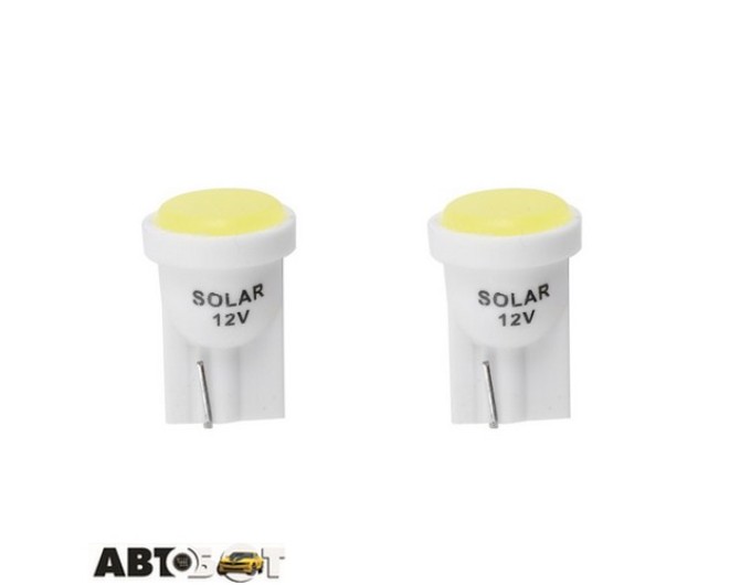 LED лампа SOLAR T10 W2.1x9.5d 12V 48lm COB white LC331_B2 (2 шт.), ціна: 19 грн.