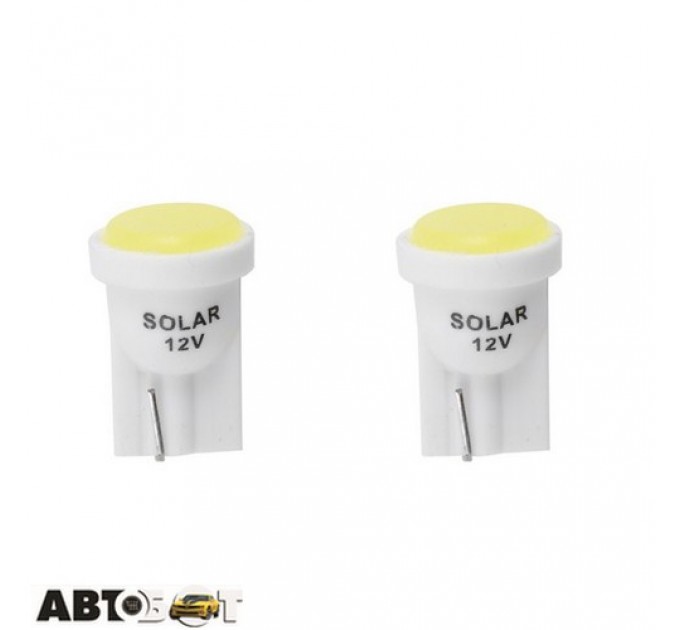  LED лампа SOLAR T10 W2.1x9.5d 12V 48lm COB white LC331_B2 (2 шт.)