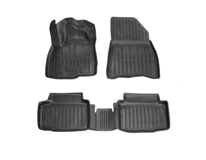 Dacia Duster III (4WD) (2024-...) комплект 3D ковриков с 4 штук (Stingray), цена: 1 870 грн.